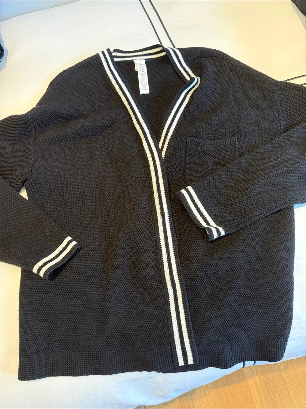 Alo yoga Tennis club sweater knit cardigan